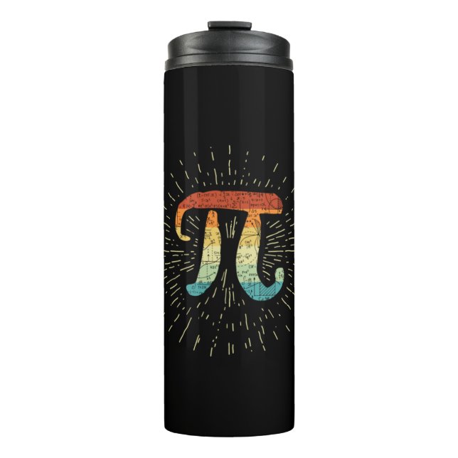 Math Teacher Niedlich Pi Thermosbecher (Vorderseite)