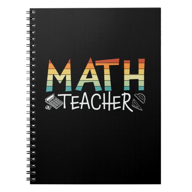 Math Teacher Notizblock (Vorderseite)