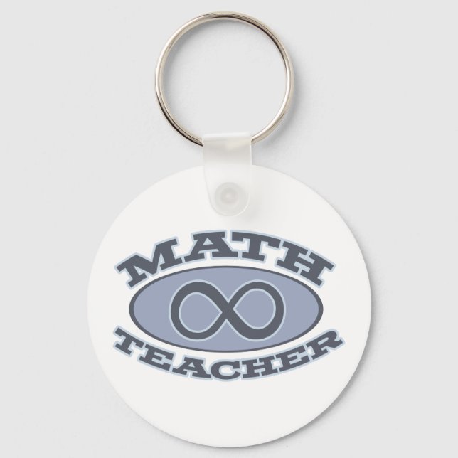 Math Teacher Schlüsselanhänger (Vorderseite)