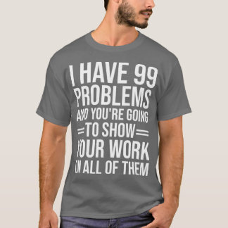 Math Teacher Shirts Math Lehrer Probleme Math Gif