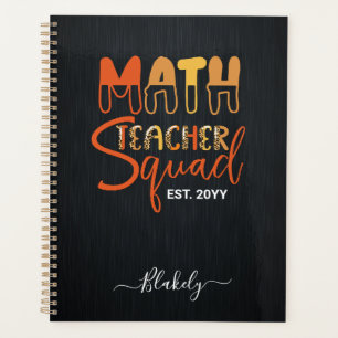 Math Teacher Squad Planer