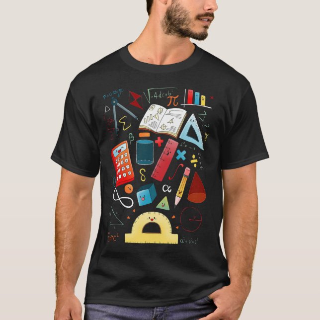 math teacher Student T-Shirt (Vorderseite)