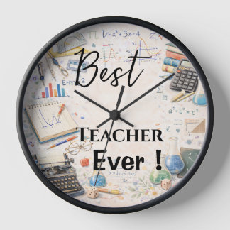 Math Teacher Thank You Gifts | End of School Year Uhr