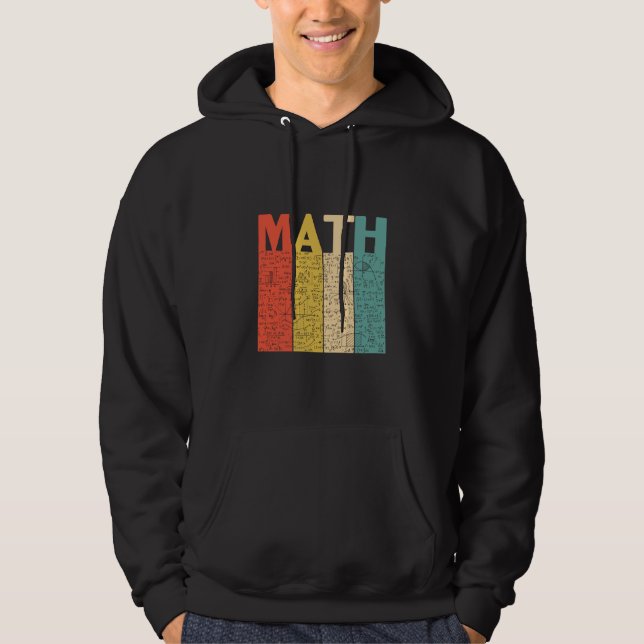Math Teacher Vintag Math Definition Hoodie (Vorderseite)