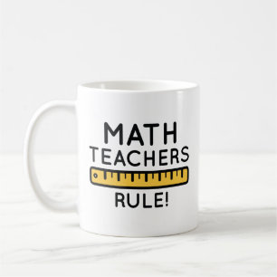 Math Teachers Rule Kaffeetasse