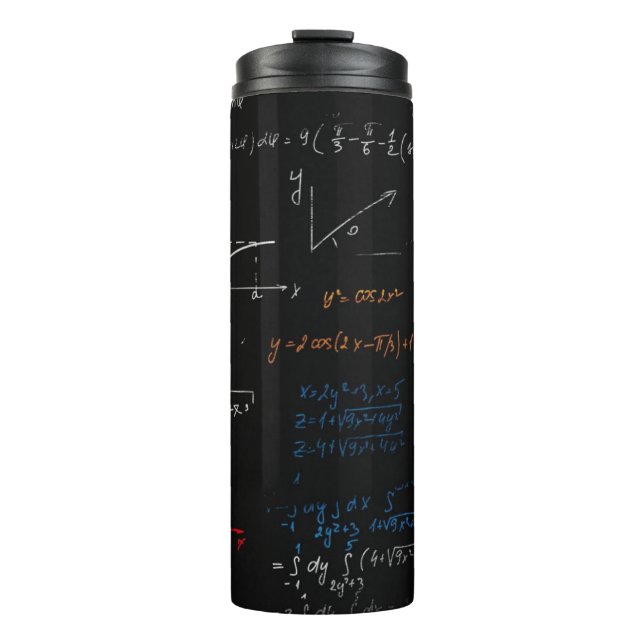 Math Thermal Tumbler Thermosbecher (Vorderseite)