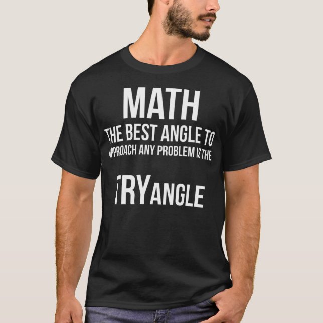 Math Tryangle Funny Geek Ranch T-Shirt (Vorderseite)