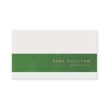 Math Tutor Business Card Eleganter Streifen