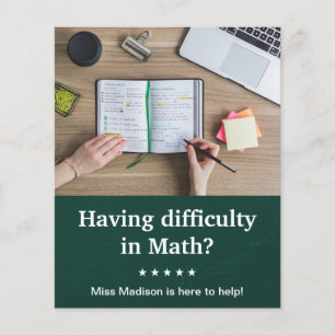 Math Tutor Flyer