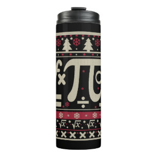 Math Ugly Christmas Thermosbecher