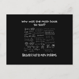 Math Was ist Ihr Problem? Postkarte