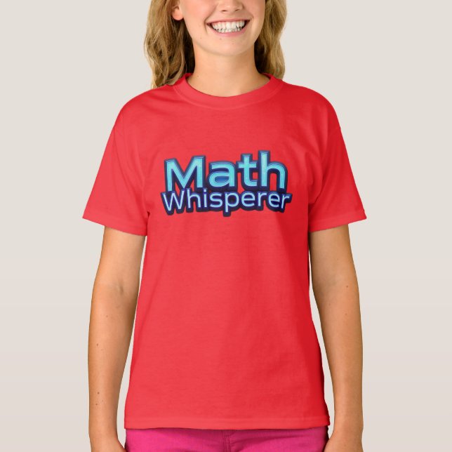 Math Whispere T-Shirt (Vorderseite)
