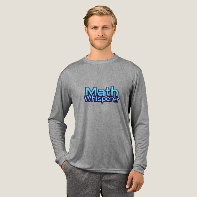 Math Whispere Tri-Blend Shirt (Volle Vorderseite)