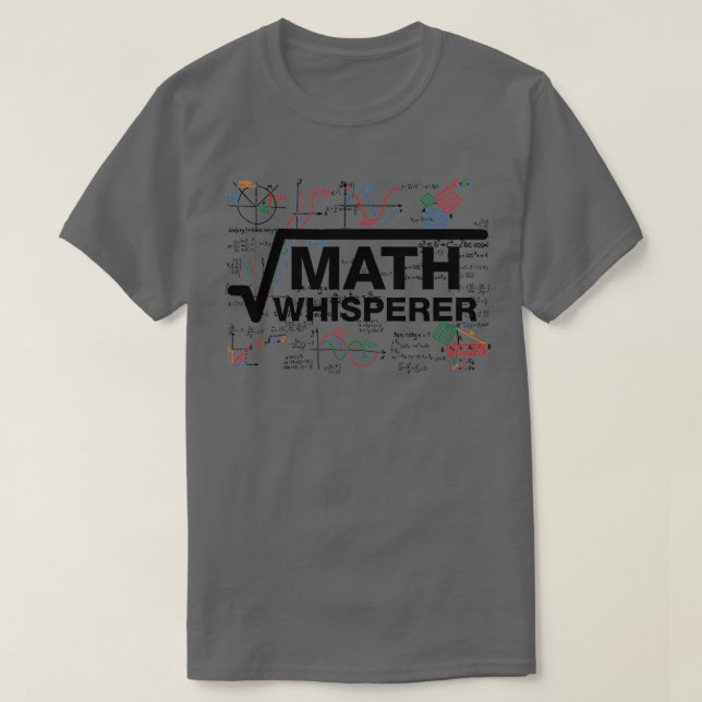 Math Whisperer T-Shirt (Design vorne)