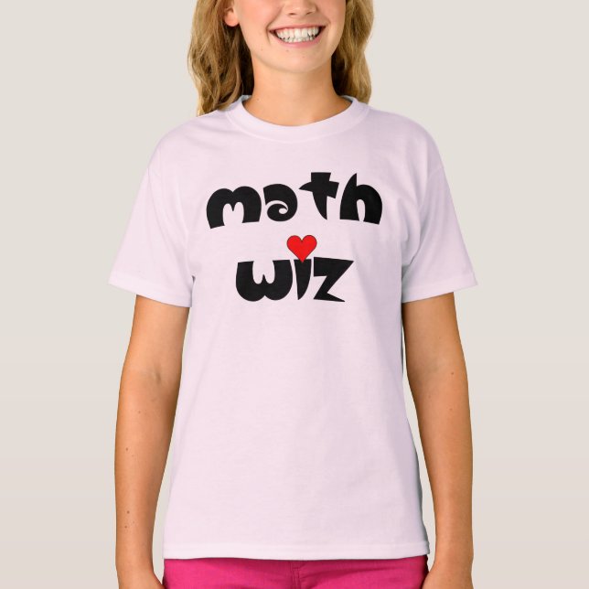 Math Wiz T-Shirt (Vorderseite)