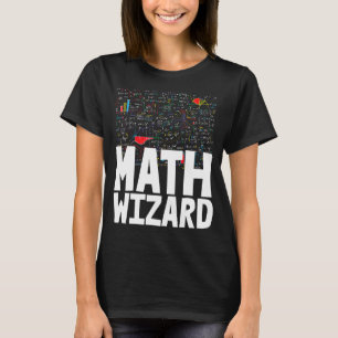 Math Wizard Kleinkind Mathletics Geburtstag T-Shirt