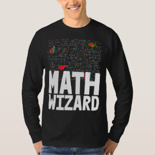 Math Wizard Kleinkind Mathletics Geburtstag T-Shirt