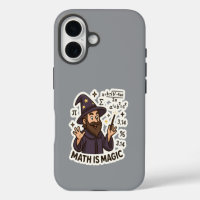Math Wizard Sticker - "Mathe is Magic" transparent