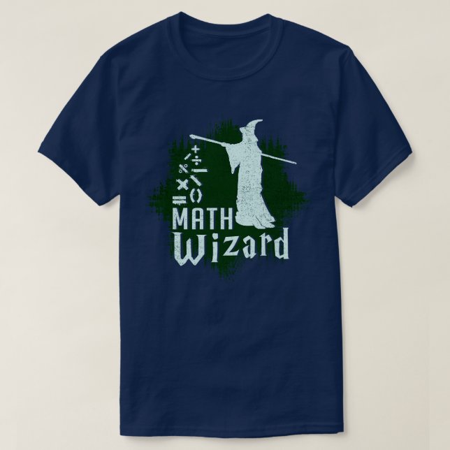 Math Wizard T-Shirt (Design vorne)