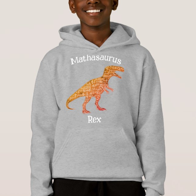 Mathasaurus Rex Hoodie (Vorderseite)