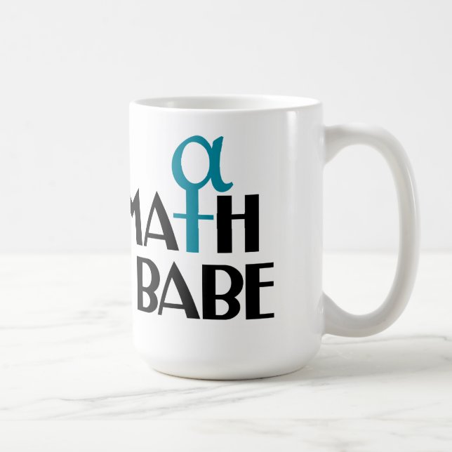 Mathbabe Tasse (Rechts)