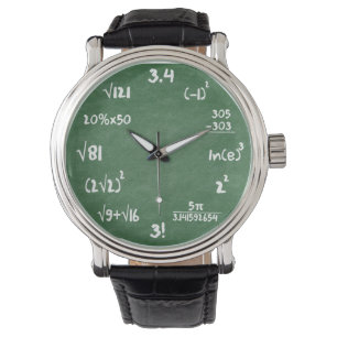 Mathe-Aussenseiter-Armbanduhr Armbanduhr