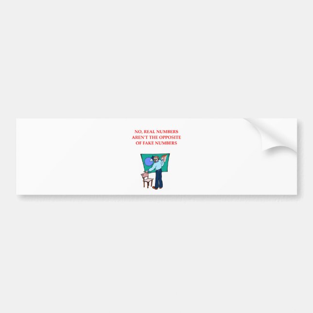 MATHE AUTOAUFKLEBER (Vorne)