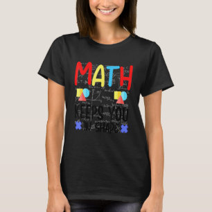 Mathe Behalte dich in Form Funny Mathe Lehrer Work T-Shirt