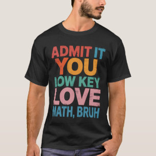 Mathe-Brüheinweiserin lustiges Mädchen T-Shirt