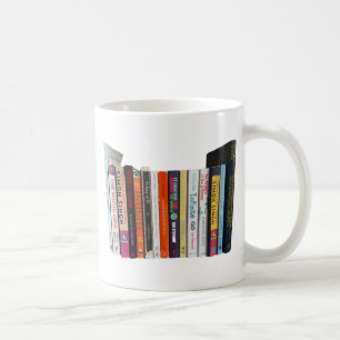 Mathe-Bücherregal Kaffeetasse