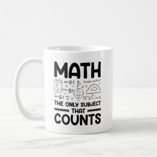 Mathe das einzige Thema, das zählt - Tasse des Kaf