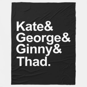 Mathe Detectives - Kate, George, Ginny und Thad Fleecedecke