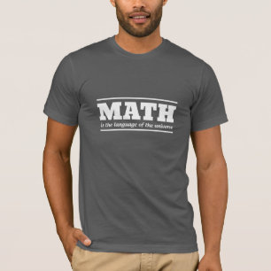 Mathe die universelle Sprache T-Shirt