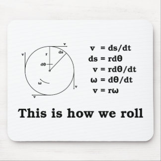 Mathe! Dieses ist, wie wir rollen Mousepad