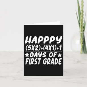 Mathe Equation Happy 100 days School Schooling Ki Karte