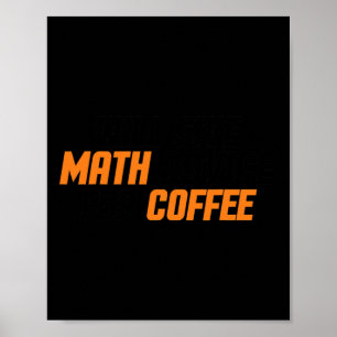 Mathe-Fan, Lehrer, Lustig, Wird Mathe-Tipps Geben  Poster