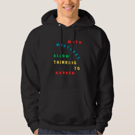 Mathe-Fehler erlauben es zu denken Hoodie
