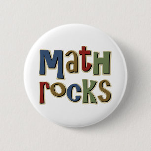 Mathe-Felsen Button