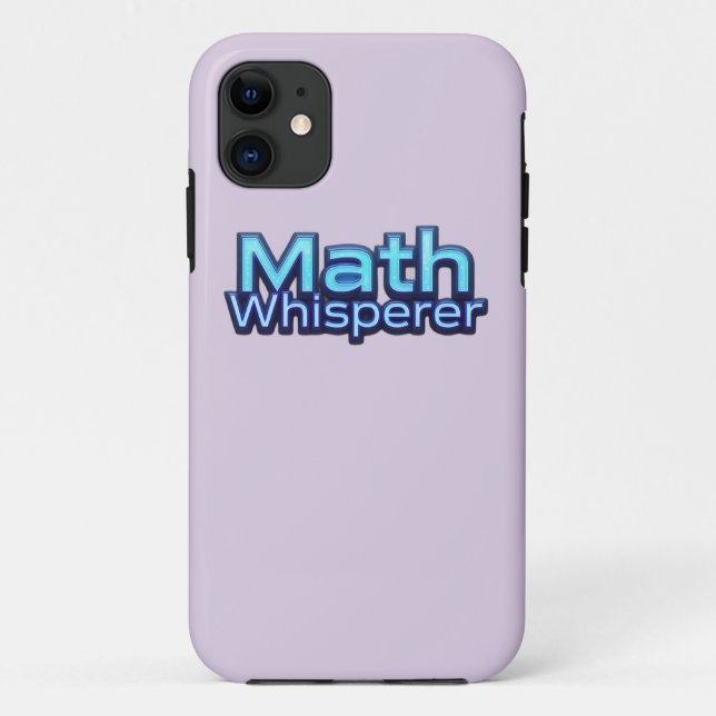 Mathe-Flüsterer Case-Mate iPhone Hülle (Rückseite)
