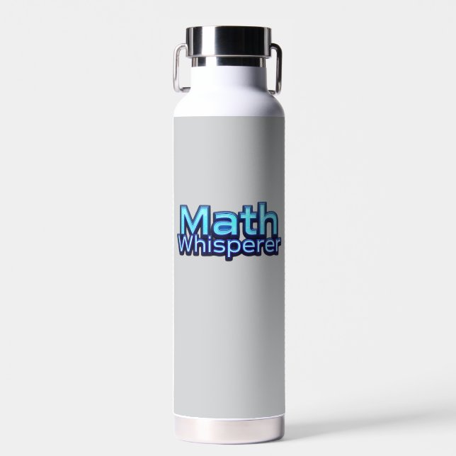 Mathe-Flüsterer Trinkflasche (Vorne)