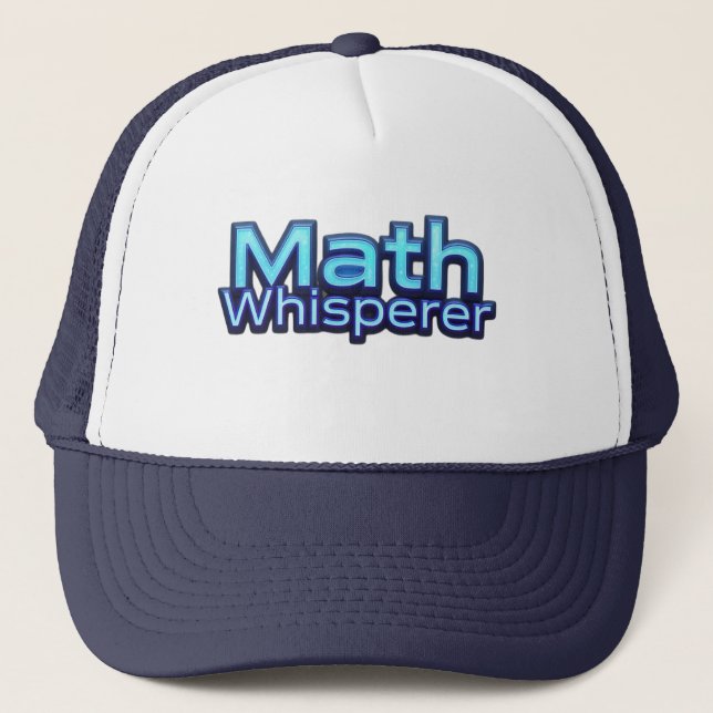 Mathe Flüsterer Truckerkappe (Vorderseite)