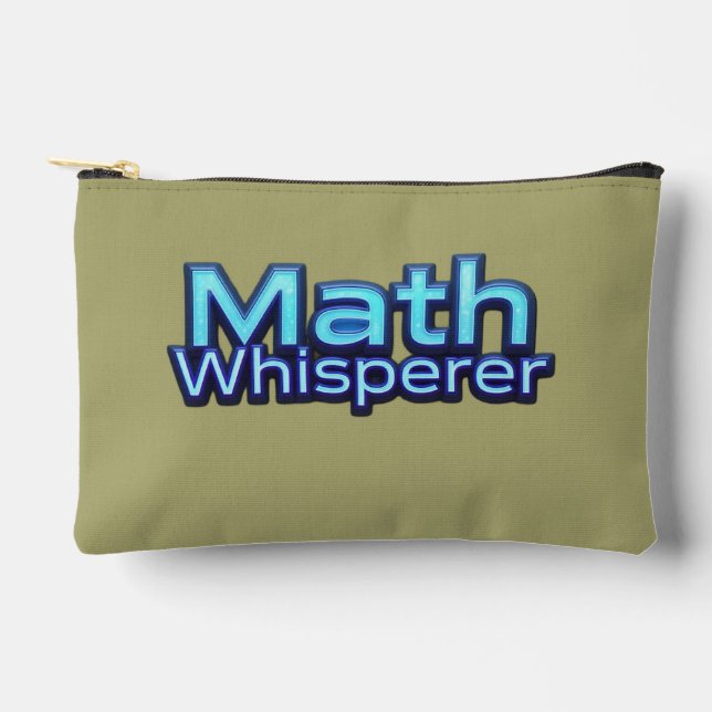 Mathe-Flüsterer Zubehörtasche (Vorderseite)