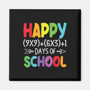 Mathe Formel 100 Tage der Schule Geschenke Mathema Magnet