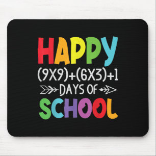 Mathe Formel 100 Tage der Schule Geschenke Mathema Mousepad
