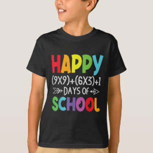 Mathe Formel 100 Tage der Schule Geschenke Mathema T-Shirt
