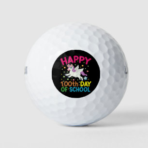 Mathe-Formel 100 Tage Schule Lustiger Mathe-Lehrer Golfball