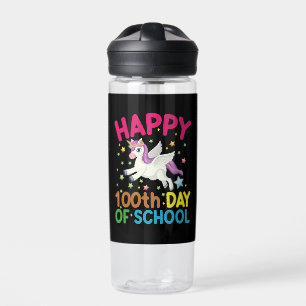 Mathe-Formel 100 Tage Schule Lustiger Mathe-Lehrer Trinkflasche