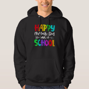 Mathe-Formel 100 Tage Schule Mathelehrer 100. Hoodie