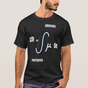 Mathe Formel Physik Integral Mathematik Dressura T-Shirt