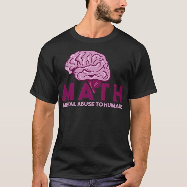 Mathe-Geschenk Mathematiklehrer Sportshow springen T-Shirt (Vorderseite)